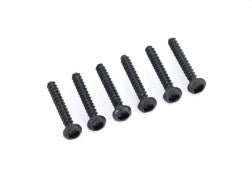 Traxxas 9236 Screws 1.6x10mm button-head self-tapping (hex drive) (6)