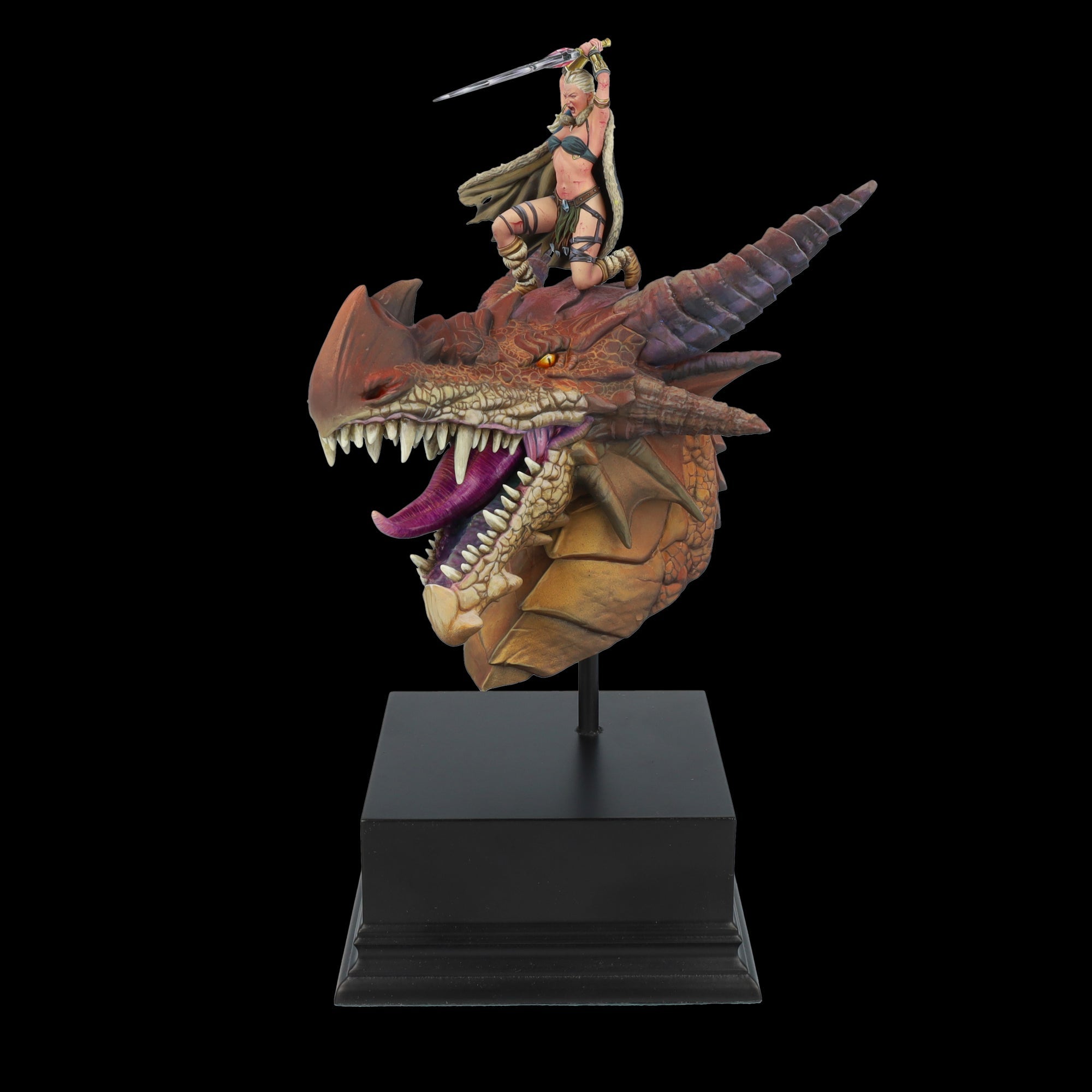 Scale 75 Busts The Chronicles of Run Thaal Dragon Fury 1:12 (3)
