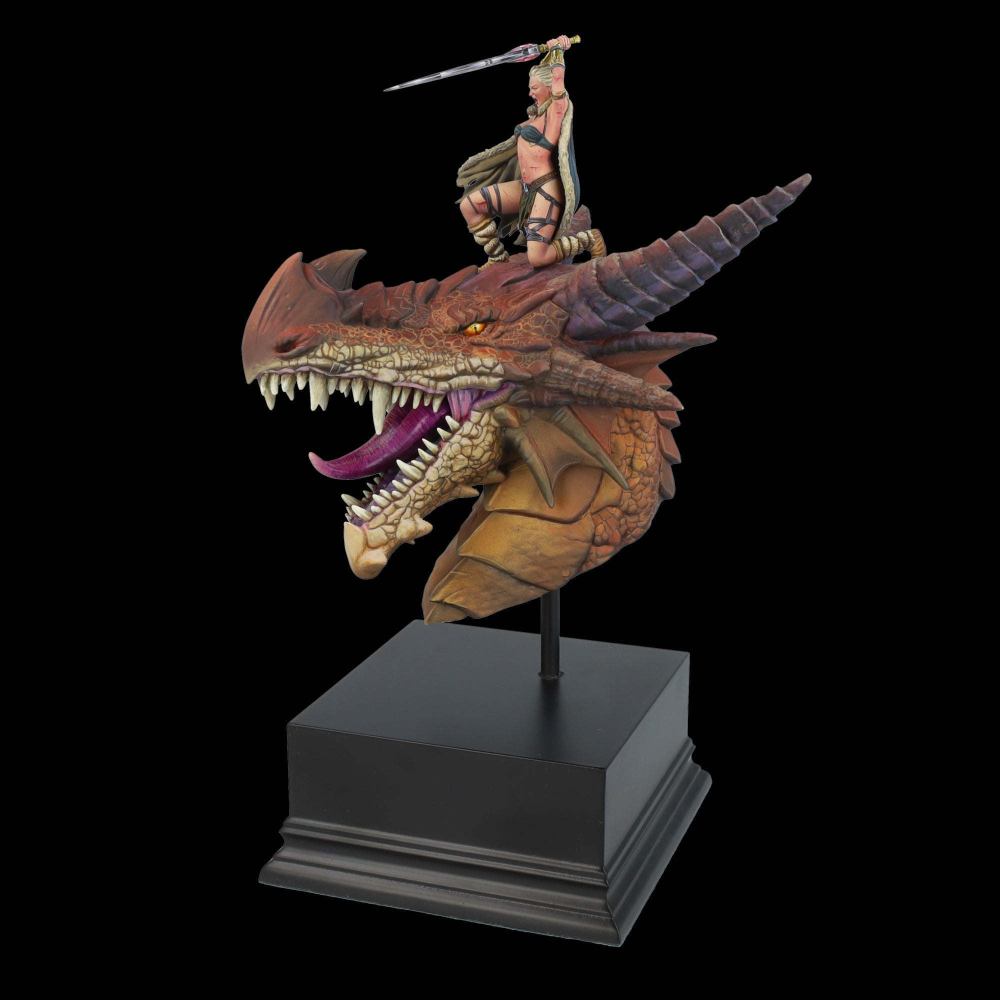 Scale 75 Busts The Chronicles of Run Thaal Dragon Fury 1:12 (4)