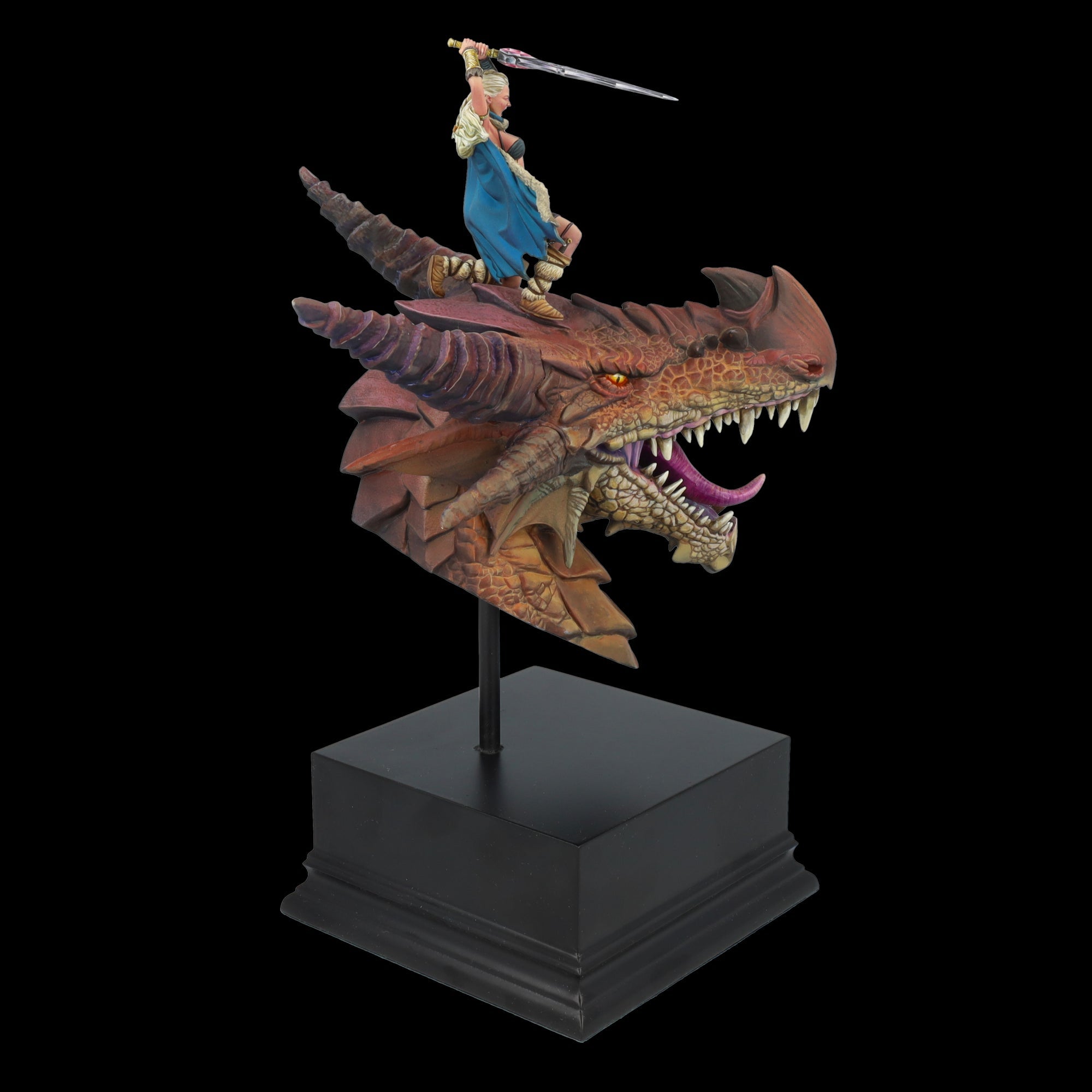 Scale 75 Busts The Chronicles of Run Thaal Dragon Fury 1:12 (14)