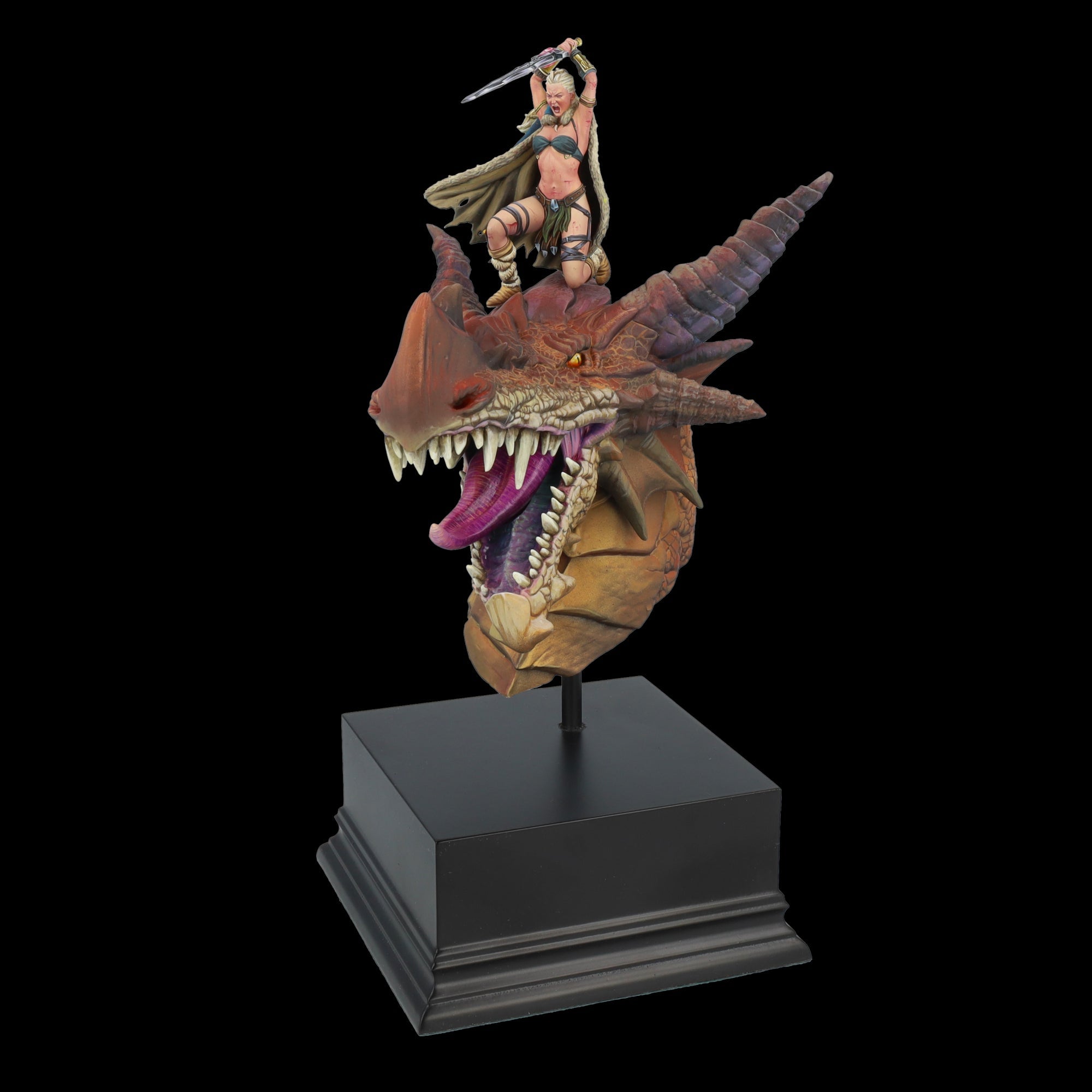 Scale 75 Busts The Chronicles of Run Thaal Dragon Fury 1:12 (20)