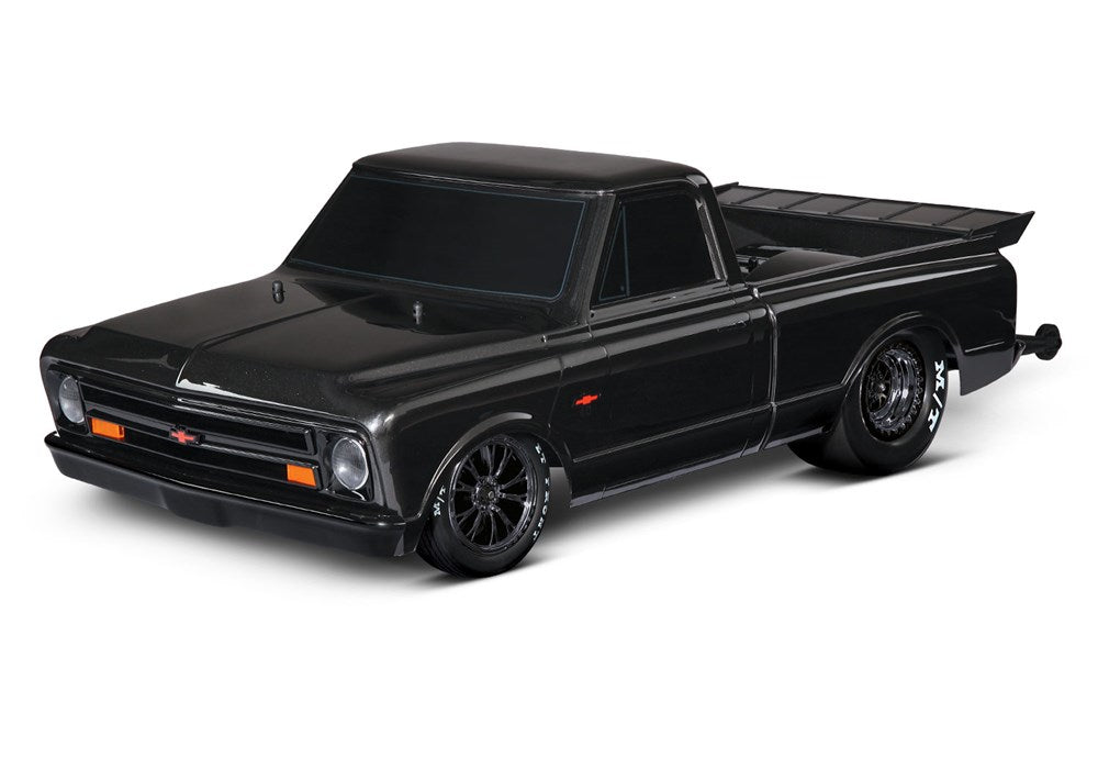 Traxxas 94076-4 - 1967 Chevrolet C10: 1/10 Drag Slash RTR With TSM (7546258292973)