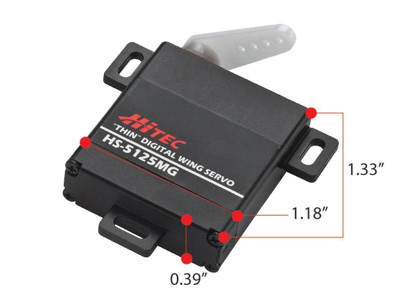 Hitec HS-5125MG Digital Wing Servo (8324334682349)