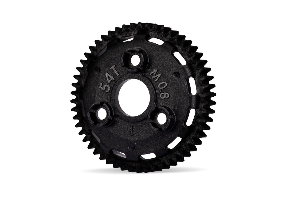 Traxxas 54-Tooth 0.8 Metric Pitch 32-Pitch Compatible RC Spur Gear - 9454 - TRX9454