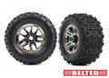 Traxxas 9573A T&W 3.8 BLK CHRM WHL W/SLDGEHMR (8404531413229)