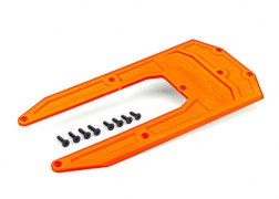 Traxxas 9623T SKIDPLATE ORANGE SLEDGE