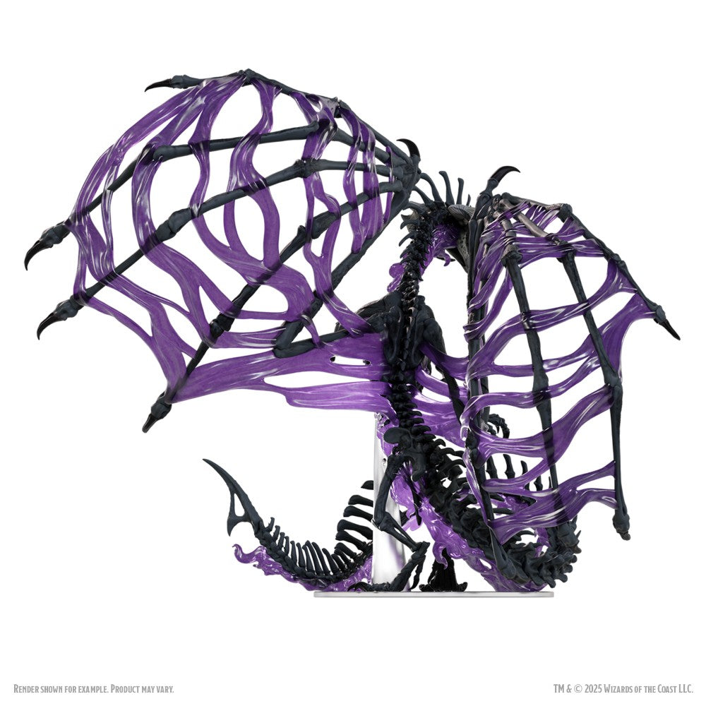 WizKids WZK96322 D&D Icons of the Realms Boxed Miniature Black Dracolich