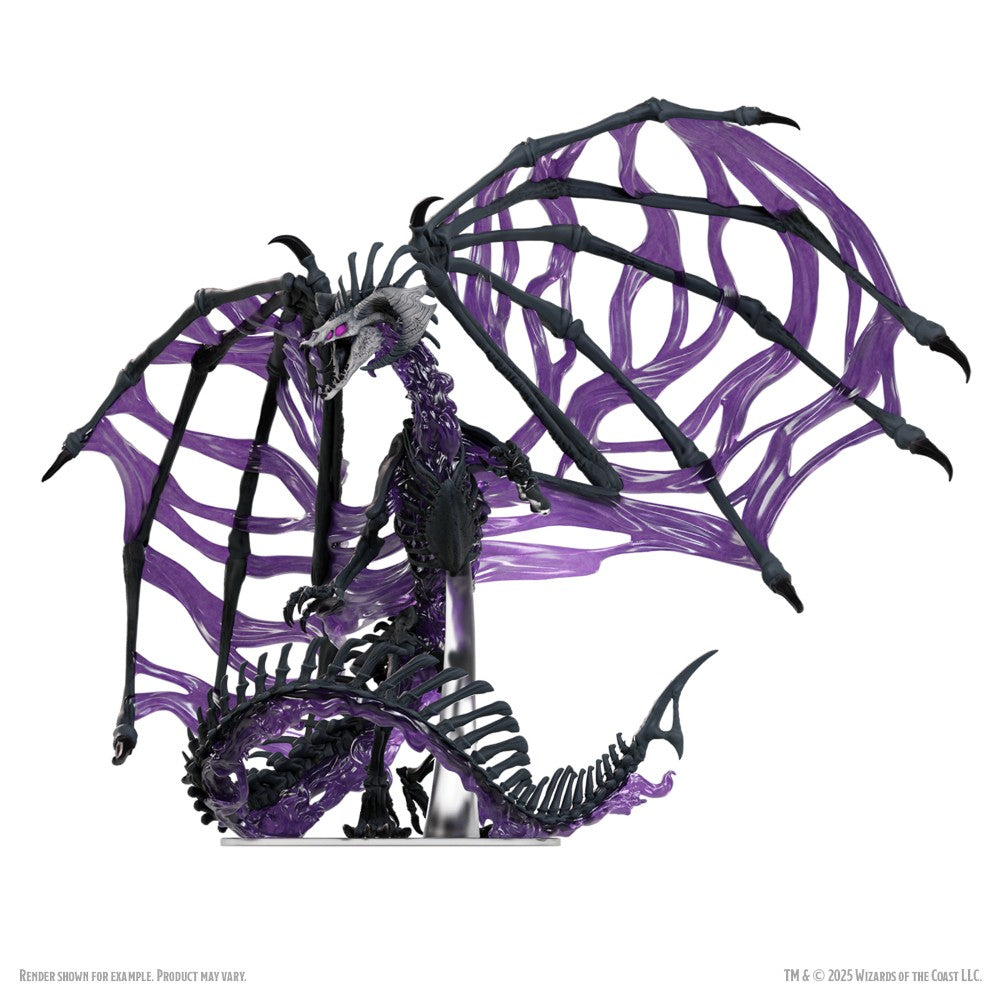 WizKids WZK96322 D&D Icons of the Realms Boxed Miniature Black Dracolich