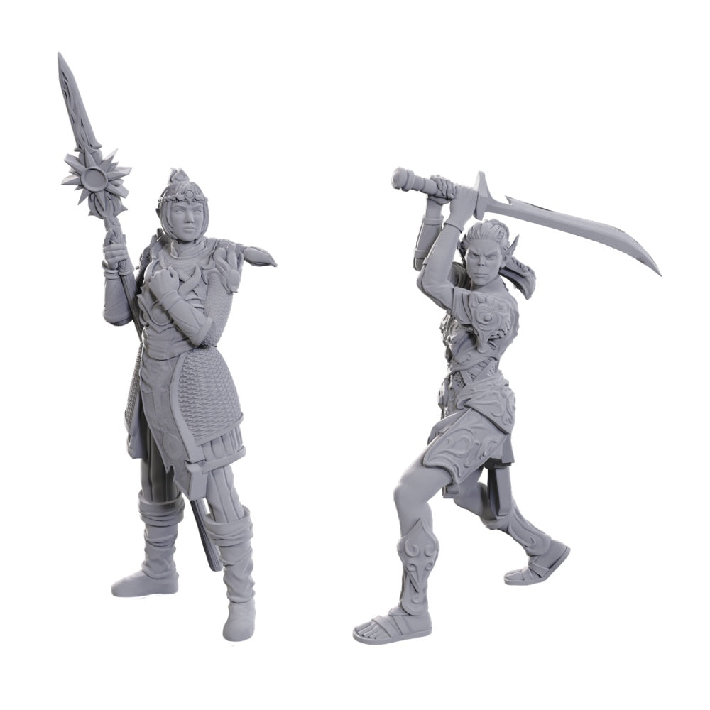 WizKids D&D Baldur's Gate 3 Miniatures: Laezel & Shadowheart - WZK96365