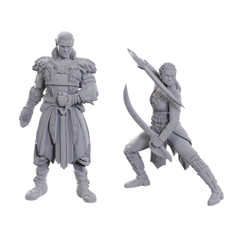 WizKids D&D Baldur's Gate 3 Miniatures: Jaheira & Halsin - WZK96368