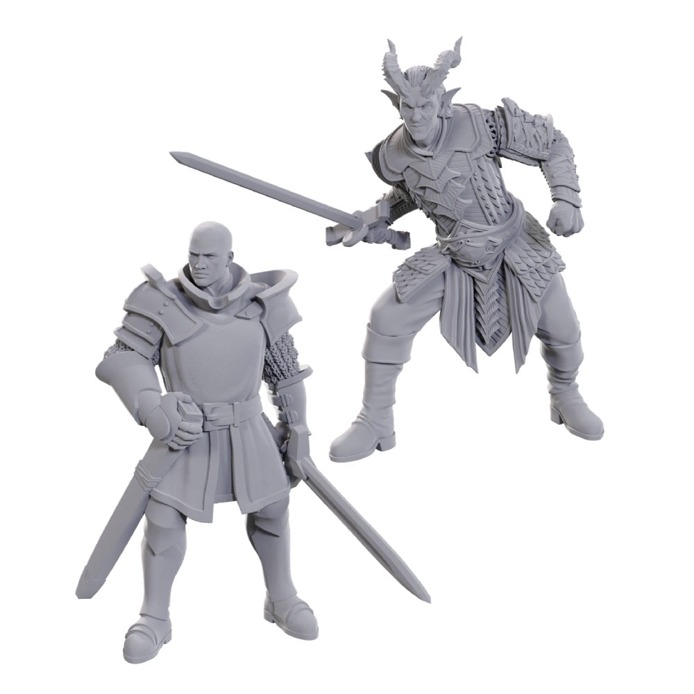 Wizkids WZK96370 D&D Nolzurs Marvelous Miniatures Special Edition Baldurs Gate 3 Ulder Ravengard & Zevlor