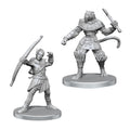 WizKids WZK97582 Pathfinder Battles Deep Cuts Elf Hunter & Catfolk Bandit