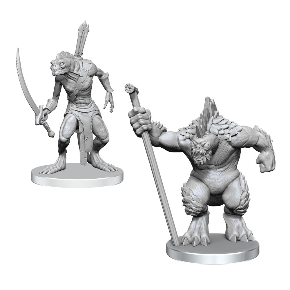 WizKids WZK97584 Pathfinder Battles Deep Cuts Xulgath Skirmisher & Stoneliege