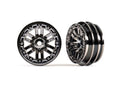 Traxxas 9768-BLKCR Wheels 1.0" (black chrome) (2) (8120434295021)