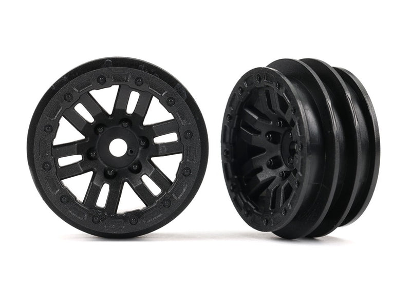 Traxxas 9768 Wheels 1.0" (black) (2)