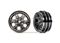 Traxxas 9770-BLKCR Wheels 1.0" (black chrome) (2) (8120434589933)