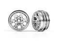 Traxxas 9770-SATIN Wheels 1.0" (satin chrome) (2) (8120434655469)