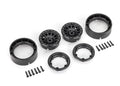 Traxxas 9781 Wheels 1.0" Method Race Wheels 105 Beadlock (black beadlock) (2) (8150707437805)