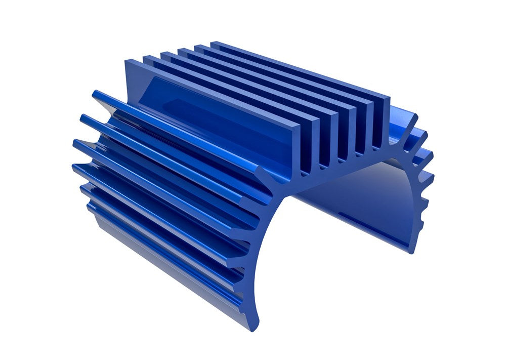 Traxxas 9793-BLUE Heat sink Titan 87T motor (6061-T6 aluminum blue-anodized) (8120435671277)