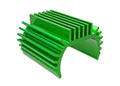 Traxxas 9793-GRN Heat sink Titan 87T motor (6061-T6 aluminum green-anodized) (8120437244141)