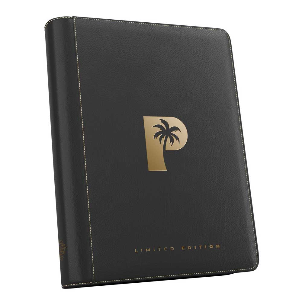 Palms Off Limited Ed. Mega Capacity 9 Pocket Binder Black and