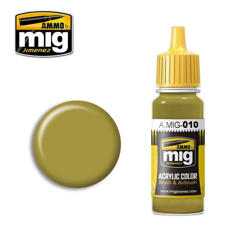 AMMO by Mig Jimenez A.MIG-0010 RAL 7028 DUNKELGELB (MID WAR) (1885146972209)