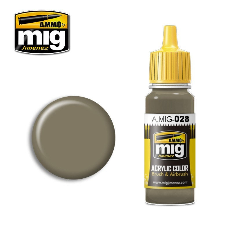 AMMO by Mig Jimenez A.MIG-0028 RAL7050 F7 GERMAN GREY BEIGE