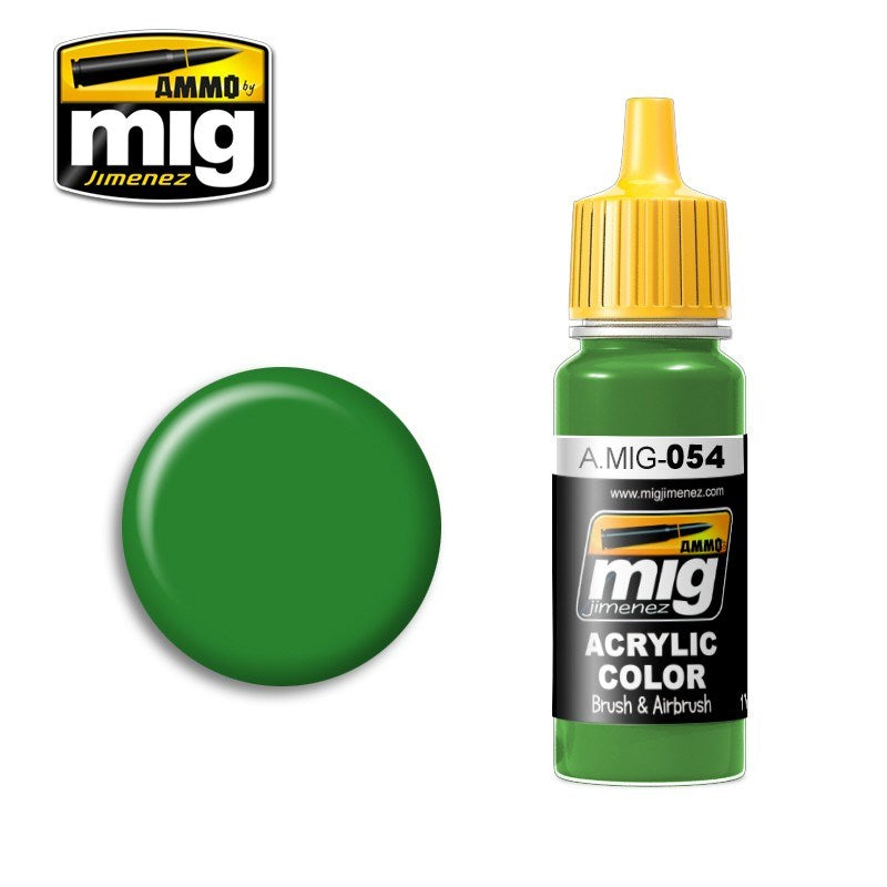 AMMO by Mig Jimenez A.MIG-0054 SIGNAL GREEN (1885151166513)