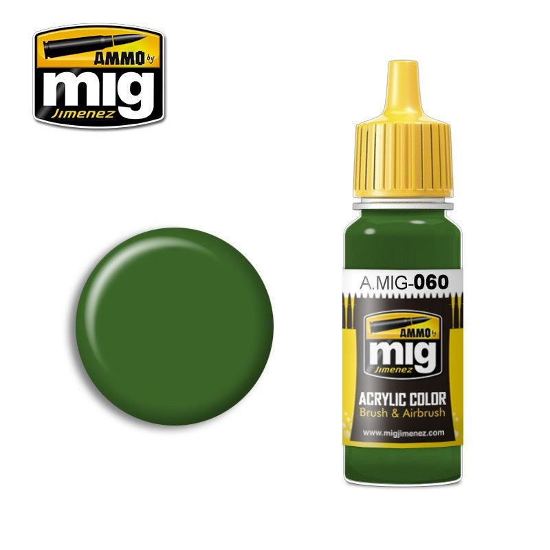 AMMO by Mig Jimenez A.MIG-0060 PALE GREEN - Hobby City NZ