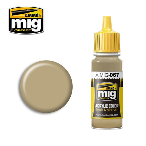 AMMO by Mig Jimenez A.MIG-0067 LIGHT SAND GREY (1885152346161)