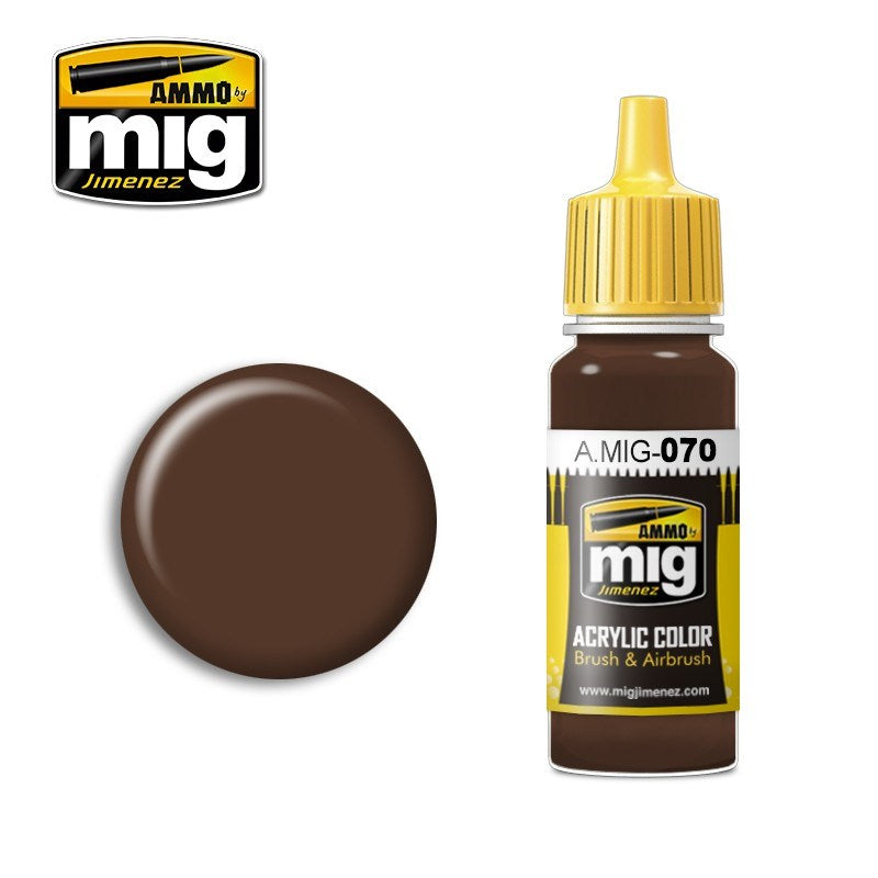 AMMO by Mig Jimenez A.MIG-0070 MEDIUM BROWN
