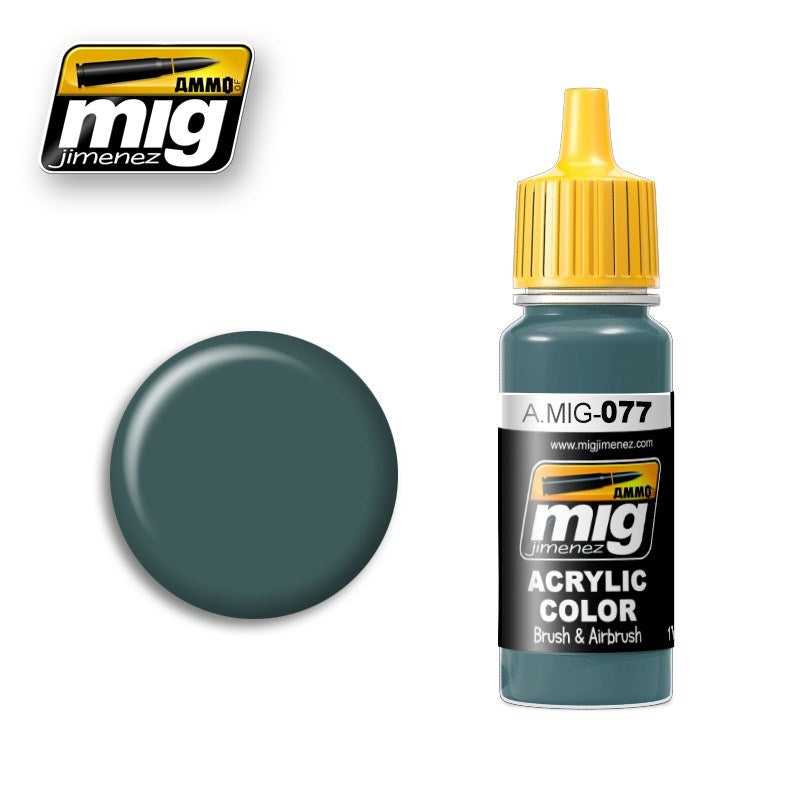 AMMO by Mig Jimenez A.MIG-0077 DULL GREEN