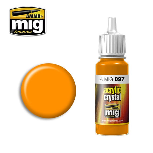 AMMO by Mig Jimenez A.MIG-0097 CRYSTAL ORANGE (1885155655729)