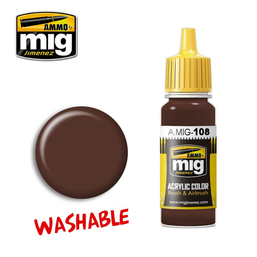 AMMO by Mig Jimenez A.MIG-0108 WASHABLE MUD - Hobby City NZ