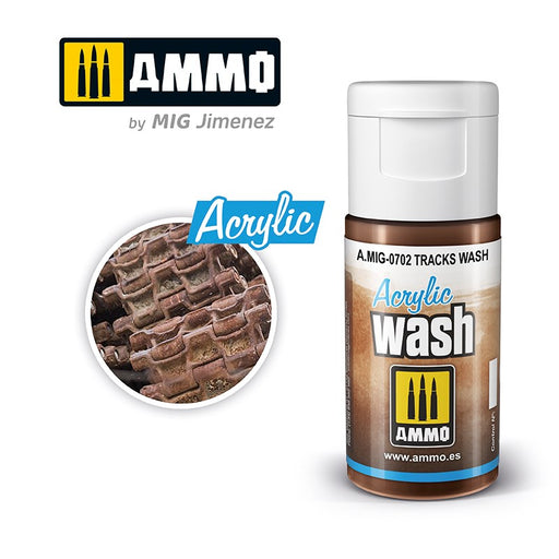AMMO by Mig Jimenez 0702 Acrylic Filter Tracks Wash - Hobby City NZ