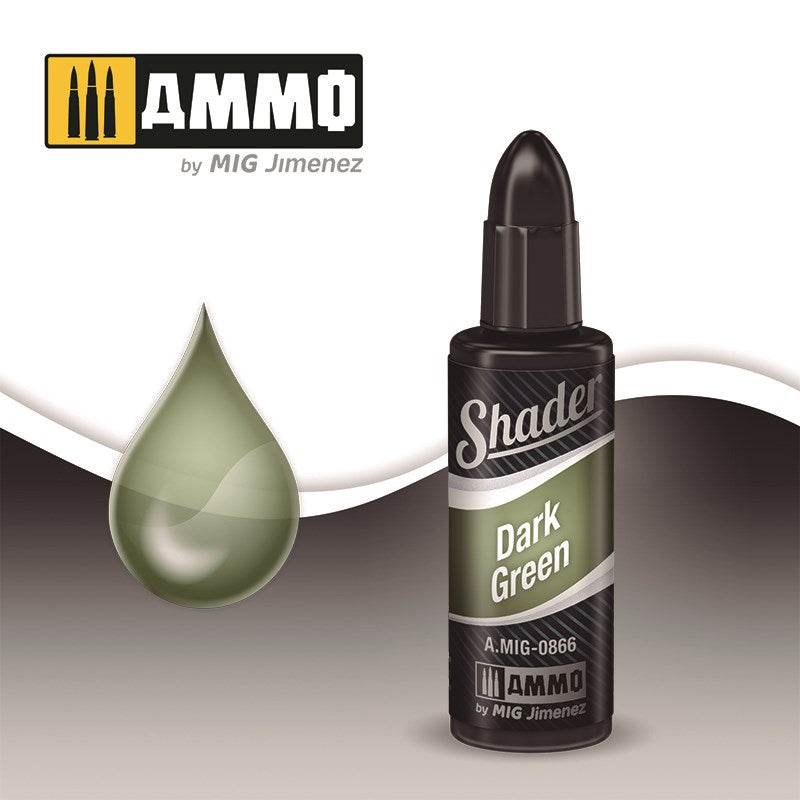 AMMO by Mig Jimenez A.MIG-0866 DARK GREEN (4511970492465)
