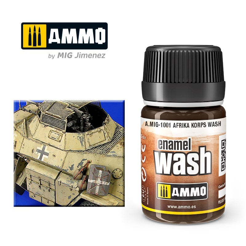 AMMO by Mig Jimenez A.MIG-1001 AFRICA KORPS WASH (1885169647665)