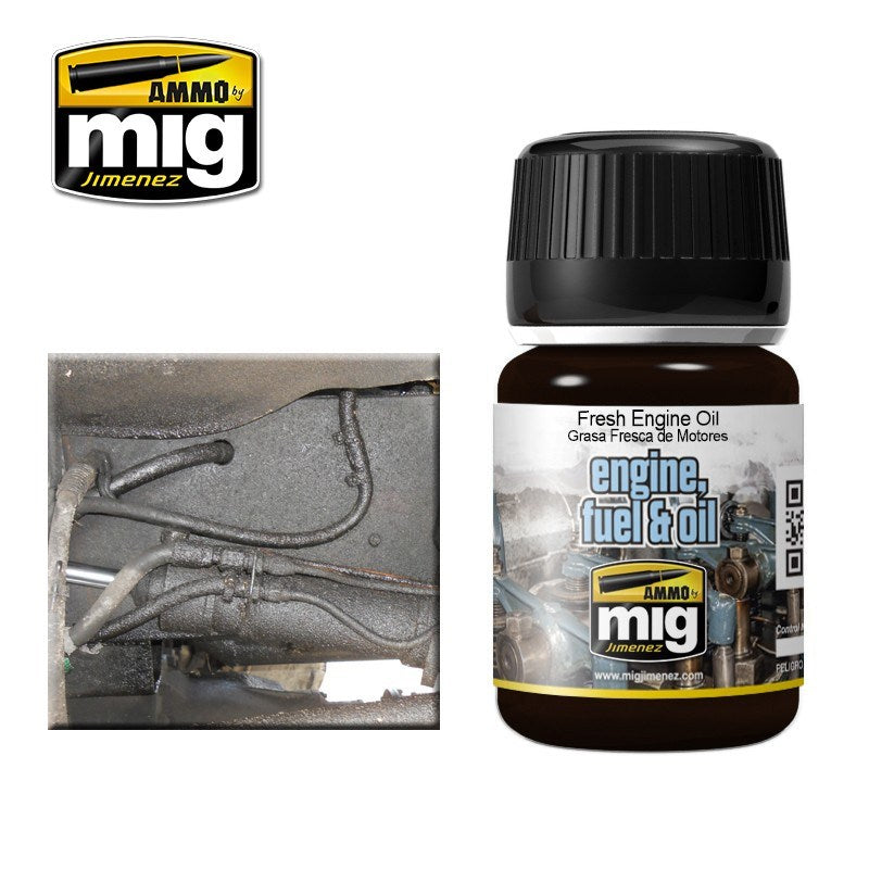 AMMO by Mig Jimenez A.MIG-1408 FRESH ENGINE OIL (1885173841969)