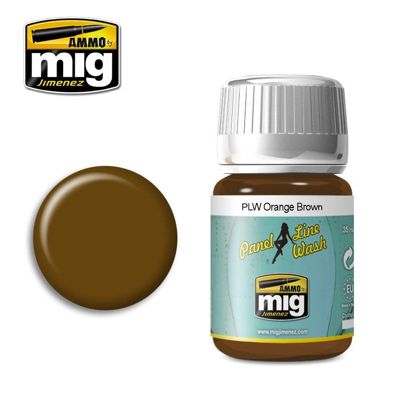 AMMO by Mig Jimenez A.MIG-1616 PLW ORANGE BROWN (1885178331185)