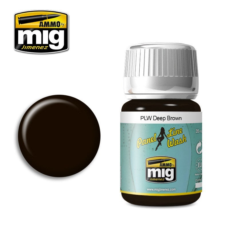 AMMO by Mig Jimenez A.MIG-1618 PLW DEEP BROWN (1885178626097)