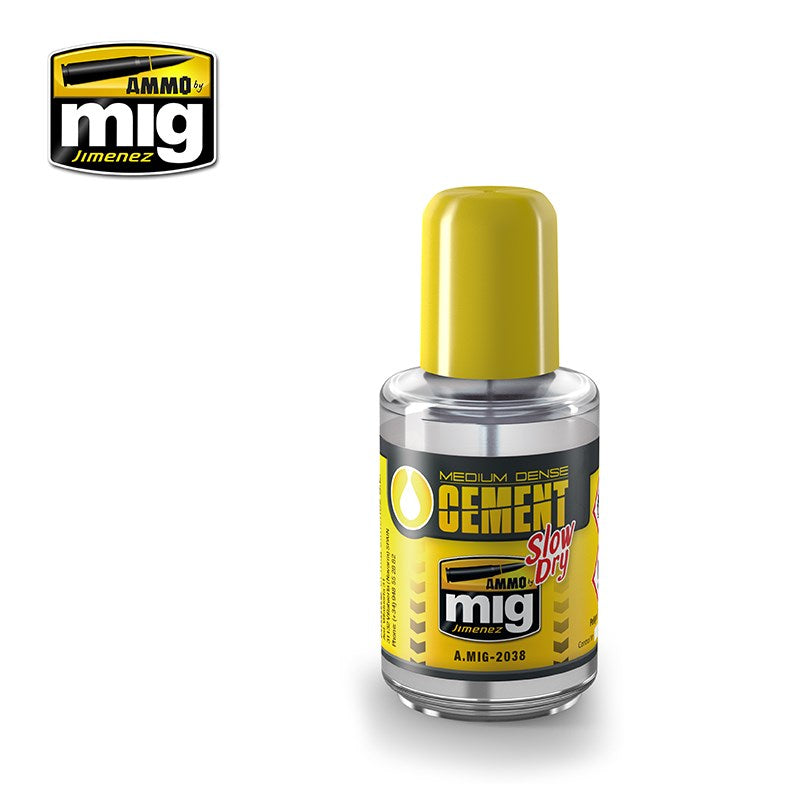 AMMO by Mig Jimenez A.MIG-2038  MEDIUM DENSE CEMENT - SLOW DRY (polyester plastic glue) (8170394747117)