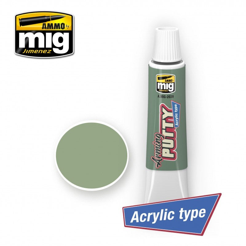 AMMO by Mig Jimenez A.MIG-2039 ARMING PUTTY. ACRYLIC TYPE (2050571960369)