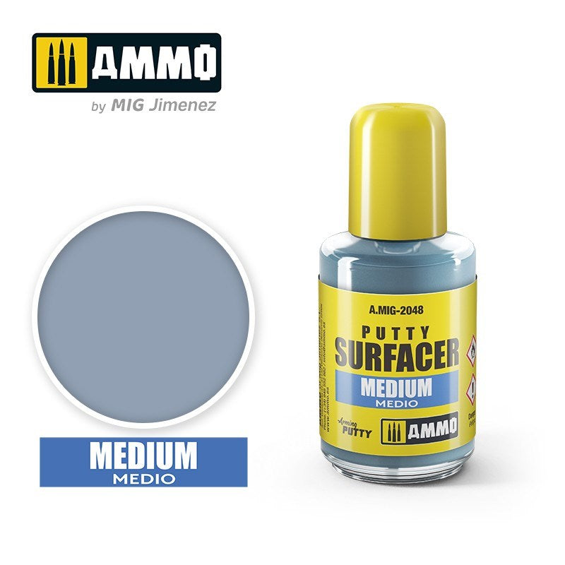 AMMO by Mig Jimenez A.MIG-2048 Putty Surfacer - Medium (8170398679277)