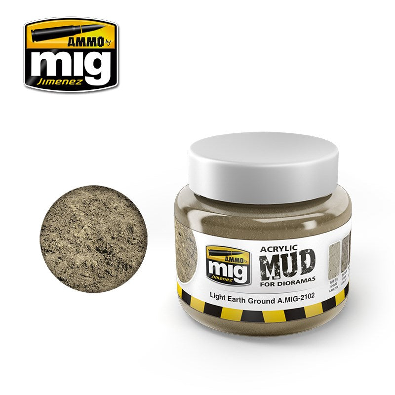 AMMO by Mig Jimenez A.MIG-2102 LIGHT EARTH GROUND (8170389176557)