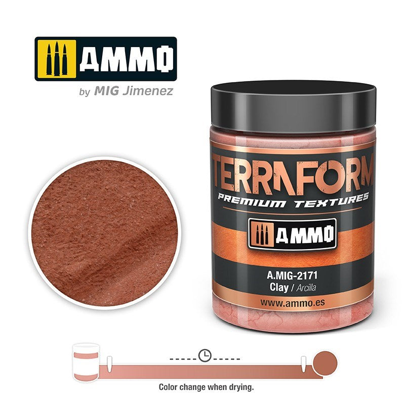 AMMO by Mig Jimenez A.MIG-2171 TERRAFORM Clay (8170399039725)