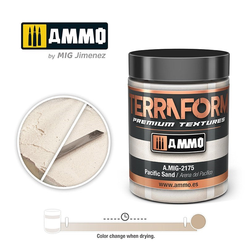 AMMO by Mig Jimenez A.MIG-2175 TERRAFORM Pacific Sand (8170399400173)
