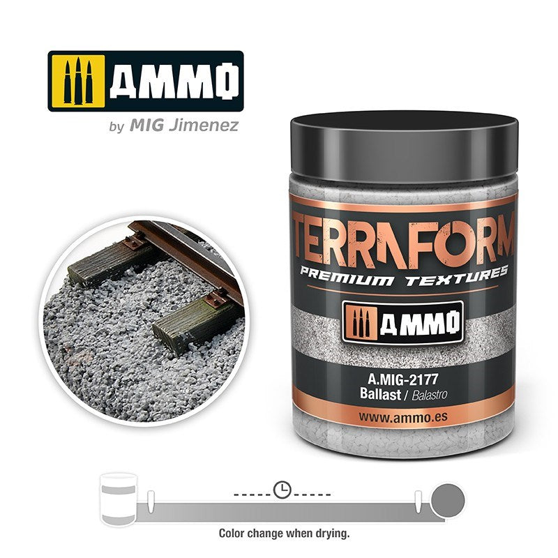 AMMO by Mig Jimenez A.MIG-2177 TERRAFORM Ballast (8170399596781)