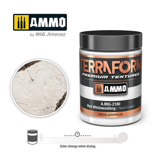 AMMO by Mig Jimenez zAMMO by Mig Jimenez TERRAFORM Wall Whitewashing