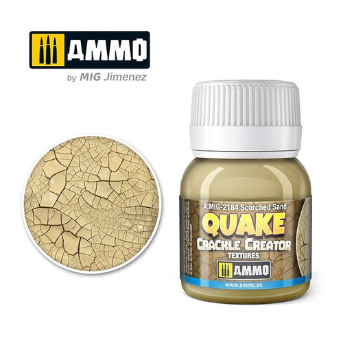 AMMO by Mig Jimenez CRACKLE CREATOR TEXTURES Scorched Sand