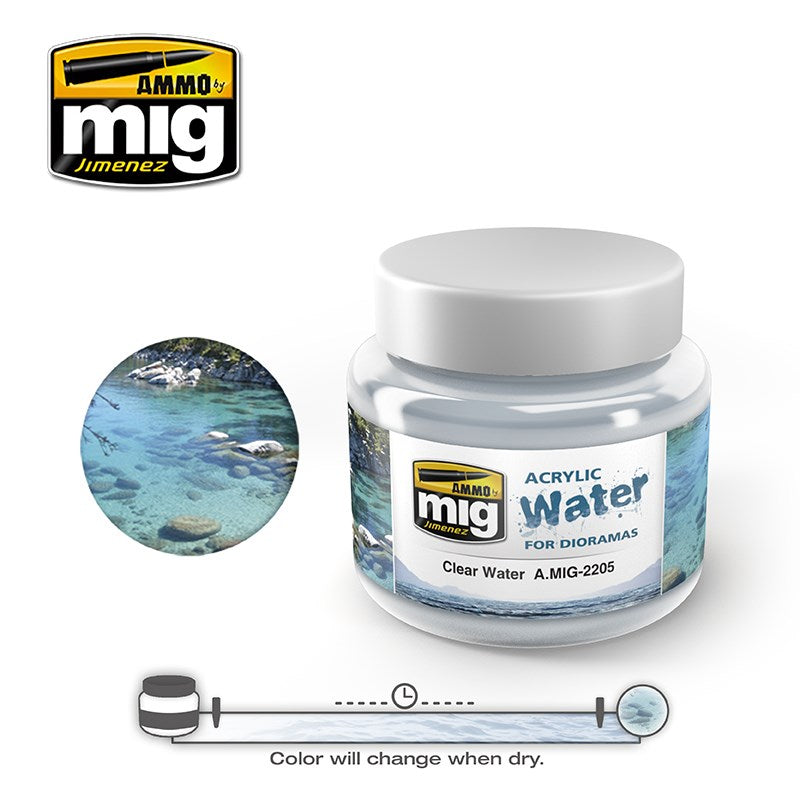 AMMO by Mig Jimenez A.MIG-2205 CLEAR WATER (8170389307629)